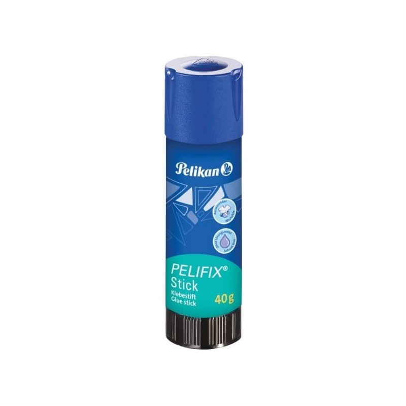 Pelikan Pelifix Pegamento en Barra 40gr - Ideal para Papel, Cartulina, Fotografias etc... - Facil Apertura