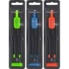 Faber-Castell School Compass - Circles up to Ø 360mm - Includes Lead Container - Assorted Colours