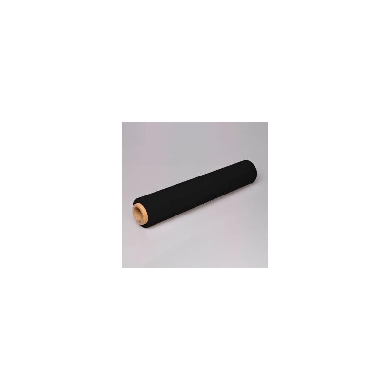 Fabrisa Stretch Film Roll with Core 23 Micron - Width 50cm, Length 115m - 2kg Weight - High Strength - Black