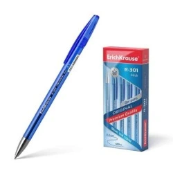 Erichkrause R-301 Original Gel Ink Ballpoint Pen - 0.5mm Tip - 0.4mm Line Width - Tinted Translucent Barrel - Comfortable