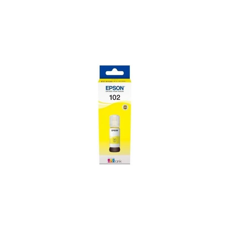 Epson 102 Amarillo Botella de Tinta Original - C13T03R440