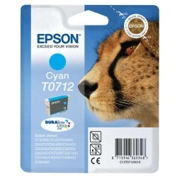 Epson T0712 Tinteiro Ciano Original - C13T07124012