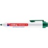 Edding Retract 11 Marcador Permanente Retrátil - Ponta Redonda - Traço entre 1.5 e 3mm - Recarregável - Secagem Rápida - Cor