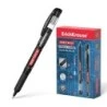 Erichkrause Metrix Gel Ink Pen - 0.5mm Point - Rubber Grip - Cap with Clip - Quick Drying - Black