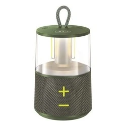 XO F59 Altavoz Bluetooth 5W con Lampara Camping - Color Verde