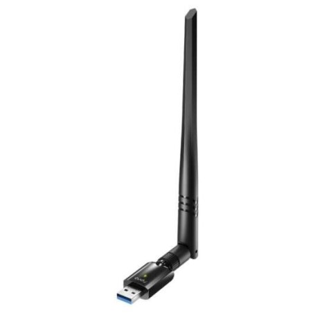 Cudy WU1400 Adaptador de Rede USB 3.0 AC1300 Wi-Fi Dupla Banda - Até 867Mbps em 5GHz - Antena de Alto Ganho