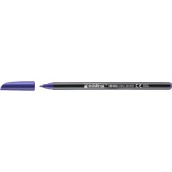 Edding 1200 Marqueur - Pointe Ronde - Trait 1mm - Encre à Base d'Eau - Couleur Violet