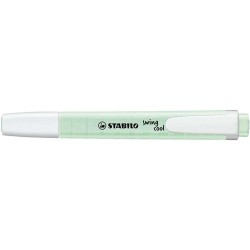 Stabilo Swing Cool Pastel Marcador Fluorescente - Corpo Plano - Ponta Biselada - Traço entre 1 e 4mm - Tinta com Base de Água