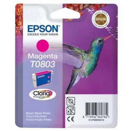 Epson T0803 Tinteiro Magenta Original - C13T08034011