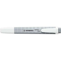 Stabilo Swing Cool Pastel Highlighter - Flat Body - Chisel Tip - Line Width between 1 and 4mm - Water-Based Ink - Anti-Dry-Out