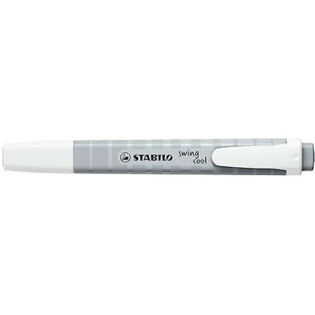 Stabilo Swing Cool Pastel Highlighter - Flat Body - Chisel Tip - Line Width between 1 and 4mm - Water-Based Ink - Anti-Dry-Out