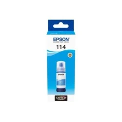 Frasco de tinta pigmentada original Epson 114 Cyan - C13T07B240