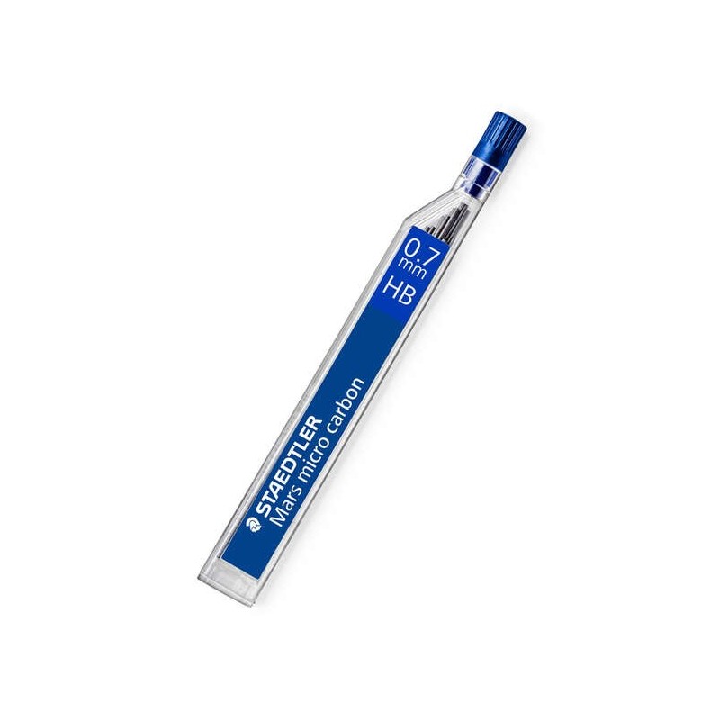 Staedtler Mars Micro Minas para Porta-minas 0,7mm HB - Fortes e Duradouras - Sem PVC - Adequadas à Maioria dos Porta-minas