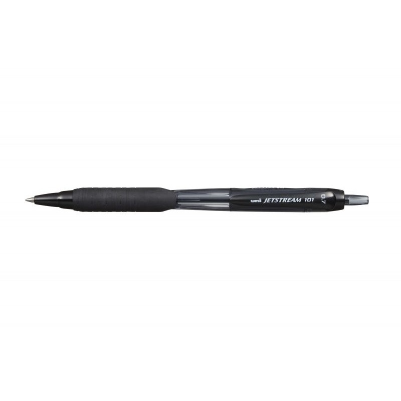 Uni-ball JetStream 101 Esferográfica de Tinta - Ponta de Bola 0,7mm - Traço 0,35mm aprox. - Tinta de Secagem Instantânea - Pega