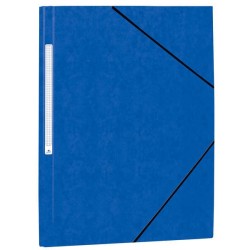 Mariola Chemise en Carton Simili Prespan avec Étiquette au Dos Folio 500gr/m2 - Dimensions 34x25cm - Fermeture par Élastique