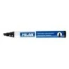 Milan Permanent Marker Chisel Tip - 1 - 4mm Tip - Alcohol-Based Ink - Black