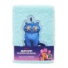 Safta K-Pop Demon Hunters Bloc de Notas - Formato A5 - Tapas de Peluche - 80 Paginas - 21x14.8cm - Color Azul Claro
