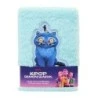 Safta K-Pop Demon Hunters Bloco de Notas - Formato A5 - Capas de Peluche - 80 Páginas - 21x14.8cm - Cor Azul Clara