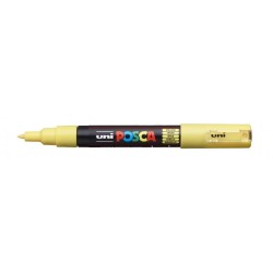 Posca PC-1M Paint Marker - Conical Polyester Tip 0.7mm - Water-Based Ink - Light Resistant - Yellow