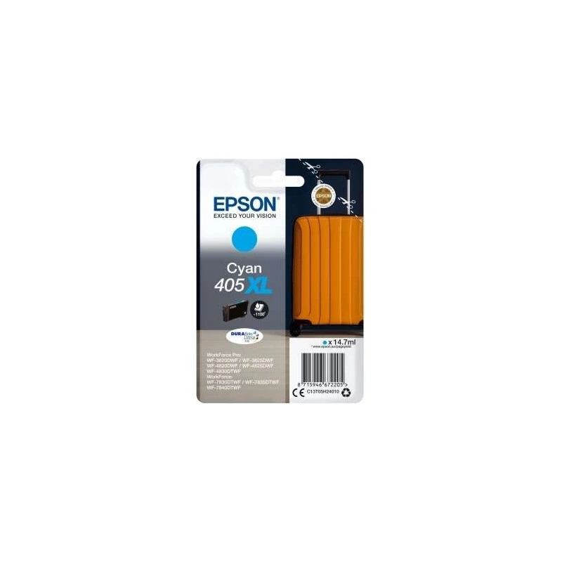 Epson 405XL Cyan Tinteiro de Tinta Original - C13T05H24010