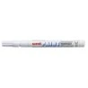 Uni-ball PX-21 Paint Marker - Acrylic Bullet Tip 0.8-1.2mm - Aluminium Barrel - Ink Resistant to Light and Water - White