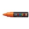Posca PC-7M Marqueur Peinture - Pointe Ogive 4.5-5.5mm - Encre à Base d'Eau - Résistant à la Lumière - Couleur Orange