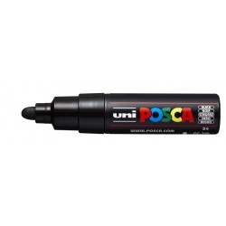 Posca PC-7M Paint Marker - 4.5-5.5mm Bullet Tip - Water-Based Ink - Light Resistant - Black