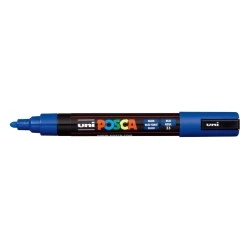 Posca PC-5M Marcador de Pintura - Ponta de Poliéster 1.8-2.5mm - Tinta à Base de Água - Resistente à Luz - Não Permanente - Cor