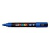 Posca PC-5M Marcador de Pintura - Ponta de Poliéster 1.8-2.5mm - Tinta à Base de Água - Resistente à Luz - Não Permanente - Cor