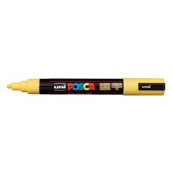 Posca PC-5M Marcador de Pintura - Ponta de Poliéster 1,8-2,5mm - Tinta Base de Água - Resistente à Luz - Não Permanente - Cor