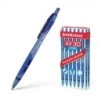 Erichkrause Xr-30 Retractable Ballpoint Pen - Round Translucent Barrel - Ergonomic Grip Zone - 5-Channel Point - Quick-Drying