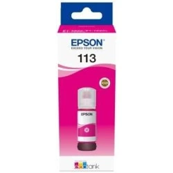 Epson 113 Magenta Original Pigmented Ink Bottle - C13T06B340