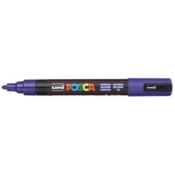 Posca PC-5M Paint Marker - Bullet Tip 1.8-2.5mm - Water-Based Ink - Light Resistant - Prussian Blue