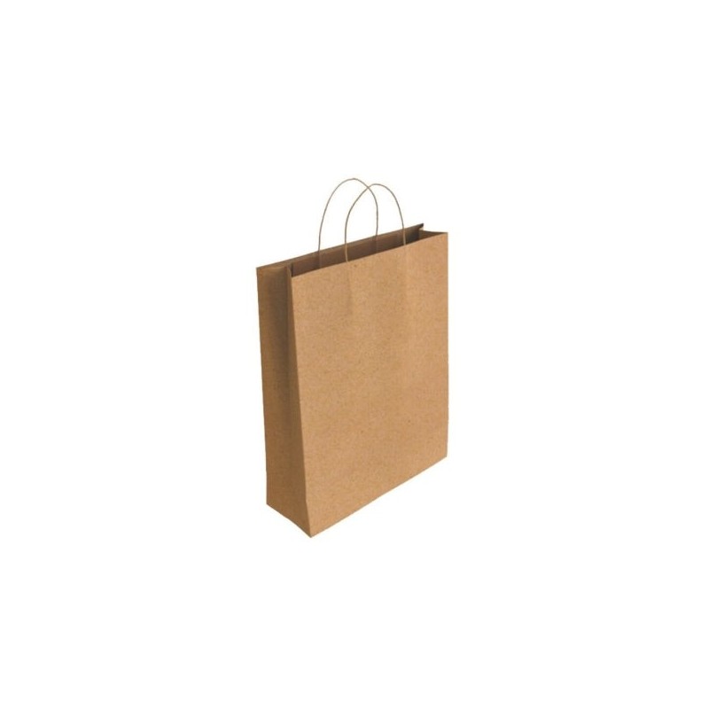 Bismark Kraft Paper Bag - Size 37x12x27cm - Brown
