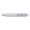 Uni-ball One P Boligrafo Retractil con Punta Fina 0.5mm - Agarre Suave y Comodo - Tinta Color Negro - Cuerpo de Color Azul Soda