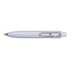 Uni-ball One P Retractable Ballpoint Pen with Fine 0.5mm Tip - Soft and Comfortable Grip - Black Ink - Soda Blue Body