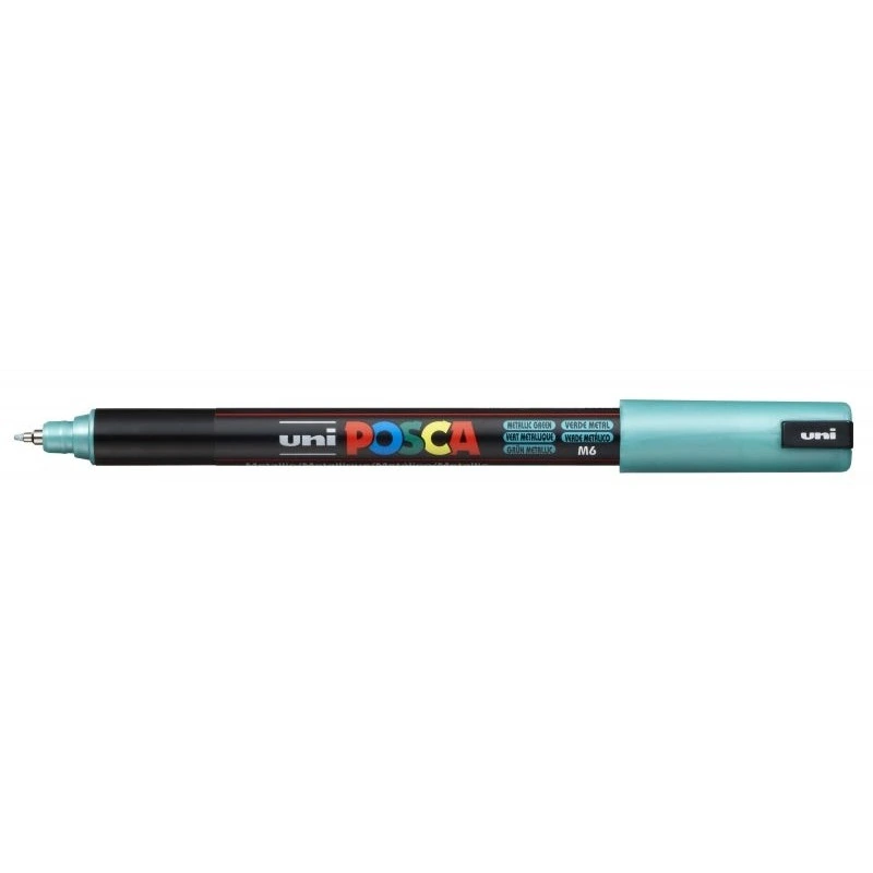 Posca PC-1MR Marqueur de Peinture - Pointe Roller en Fibre 0.7mm - Encre Pigmentée à Base d'Eau - Résistant à la Lumière