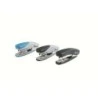 Rexel Bambi Mini Agrafador Metálico + Caixa de 1.500 Agrafos Nº25 - Agrafa até 12 Folhas - Acabamento de Toque Suave - 3 Cores