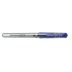 Uni-ball Signo Broad UM-153 Roller à Encre Gel - Pointe Bille 1mm - Tracé Stylo Plume - Zone de Préhension en Caoutchouc