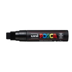 Posca PC-17K Marqueur de Peinture - Pointe Biseautée en Polyester 15mm - Largeur de Tracé Très Épaisse - Encre à Base d'Eau