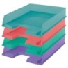 Esselte Colour'Breeze Document Trays - A4 Portrait Format - Space for Identification Label - Assorted Colours