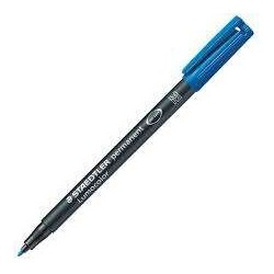 Staedtler Lumocolor 317 Marqueur Permanent - Pointe Moyenne Ronde - Tracé 1mm Environ - Capuchon avec Clip - Séchage Rapide