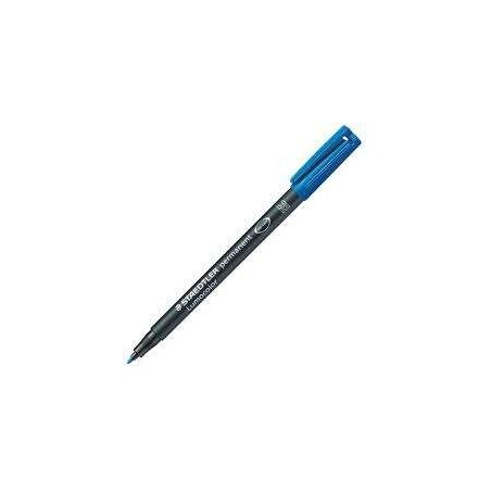 Staedtler Lumocolor 317 Rotulador Permanente - Punta Media Redonda - Trazo 1mm Aprox - Capuchon con Clip - Secado Rapido