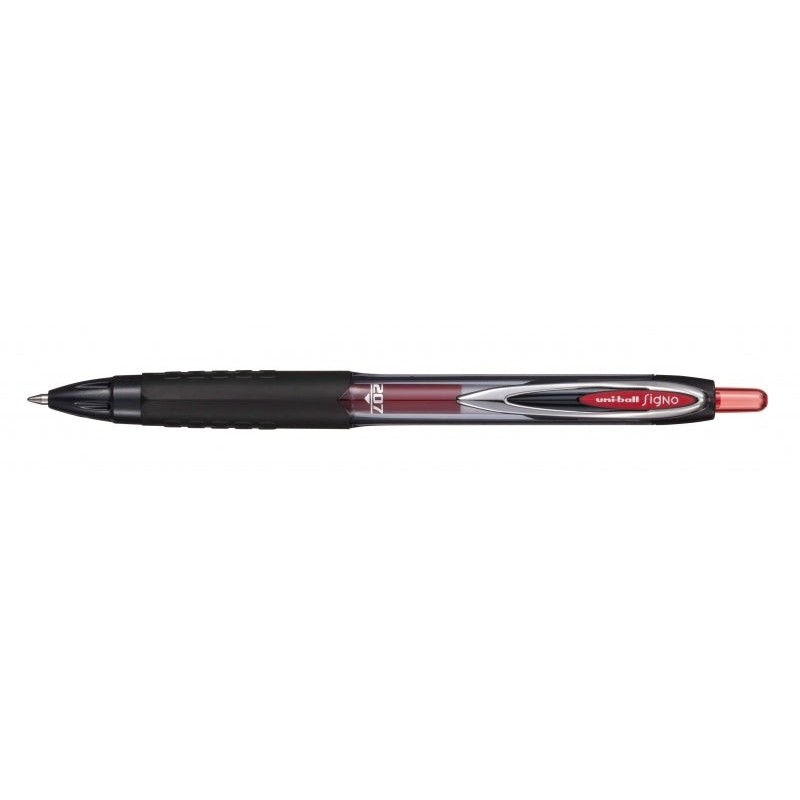 Uni-ball UMN-207E Roller de Tinta - Punta de Bola 0.7mm - Grip de Caucho Antifatiga - Tinta Pigmentada Resistente a Luz y Agua