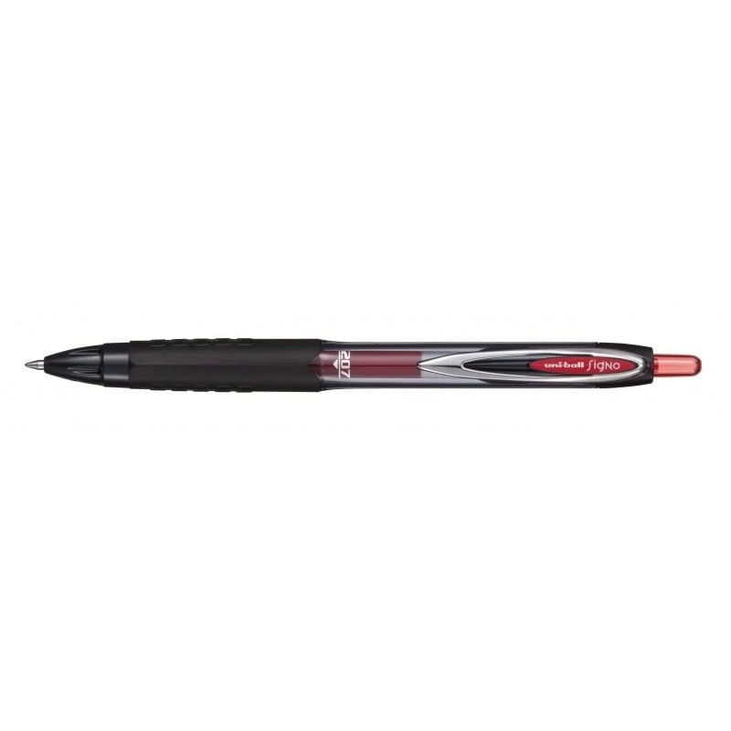 Uni-ball UMN-207E Roller de Tinta - Punta de Bola 0.7mm - Grip de Caucho Antifatiga - Tinta Pigmentada Resistente a Luz y Agua