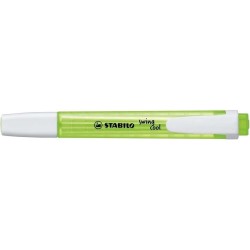 Stabilo Swing Cool Marcador Fluorescente - Corpo Plano - Ponta Biselada - Traço entre 1 e 4mm - Tinta com Base de Água