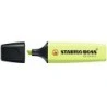 Stabilo Boss 70 Pastel Fluorescent Highlighter - 2 to 5mm Line Width - Refillable - Water-Based Ink - Lime Spark Colour
