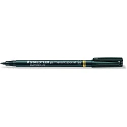 Staedtler Lumocolor Permanent Special 319 Marqueur Permanent - Pointe de 1mm Environ - Séchage Rapide - Résistant à la Lumière