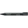 Staedtler Lumocolor 350 Marqueur Permanent - Pointe Biseautée 2-5mm environ - Encre à Base d'Alcool - Séchage Rapide - Couleur