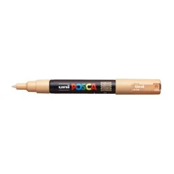 Posca PC-1MMarcador de Pintura - Punta Conica de Poliester 0.7mm - Tinta Base al Agua - No Permanente - Resistente a la Luz